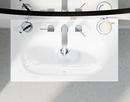 GROHE Chrome Two Handle Widespread Bathroom Sink Faucet Lever Handle 
