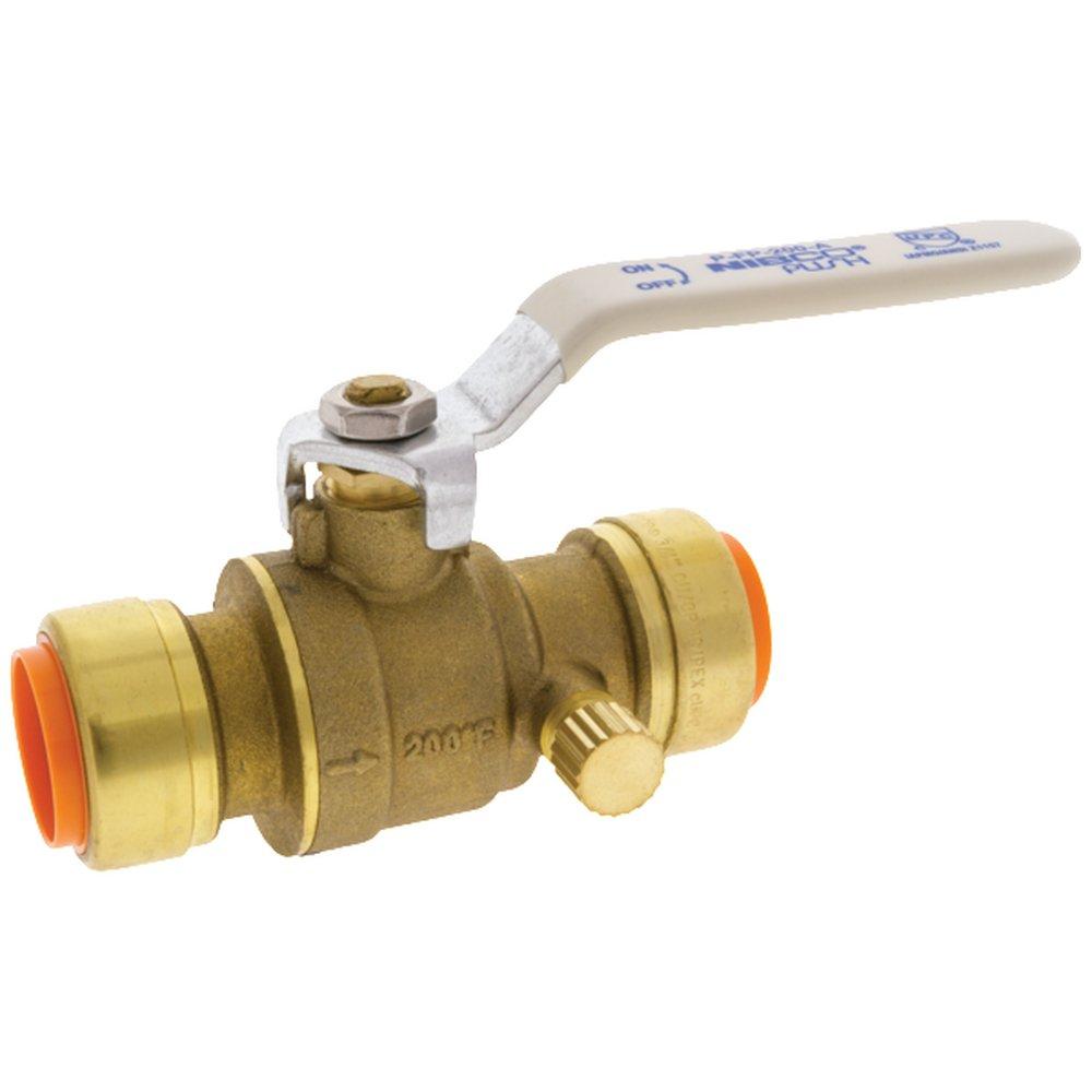 NIBCO Brass Full Port Push 200# Ball Valve 