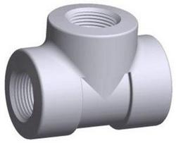 2 in. Threaded 316 Stainless Steel Tee