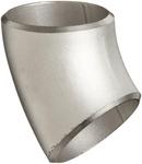 Butt Weld Schedule 10 Long Radius Global 304L Stainless Steel 45 Degree Elbow 