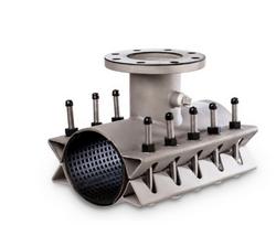 12 x 8 in. Flanged 312 psi 304 and 316 Stainless Steel Tapping Sleeve