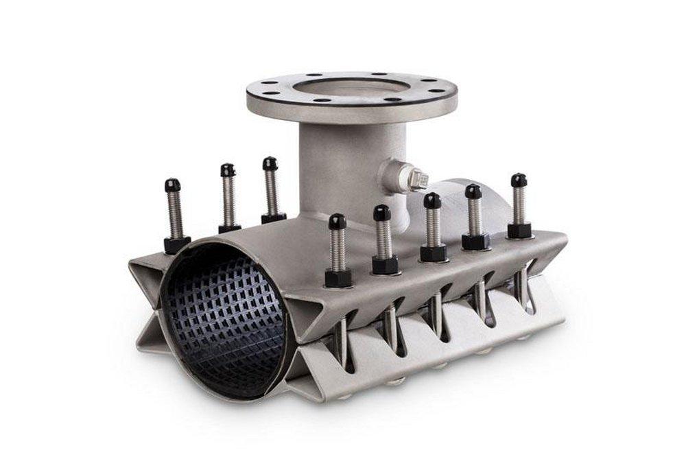 Powerseal Pipeline Products 6 in. Flanged 304 Stainless Steel Tapping Sleeve 