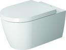 Elongated Toilet Bowl in White with White Satin Matte 
