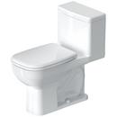 1.28 gpf One Piece Toilet with Seat and Cover in White 