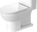 Elongated Toilet Bowl in White 