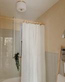 LYDIA 2 LIGHT FLUSH MOUNT AGED BRASS FINISH OPAL GLOSSY GLASS 