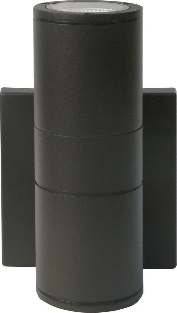 NUVO Bronze 10W 1-Light 6-77/100 in. Outdoor Wall Sconce 