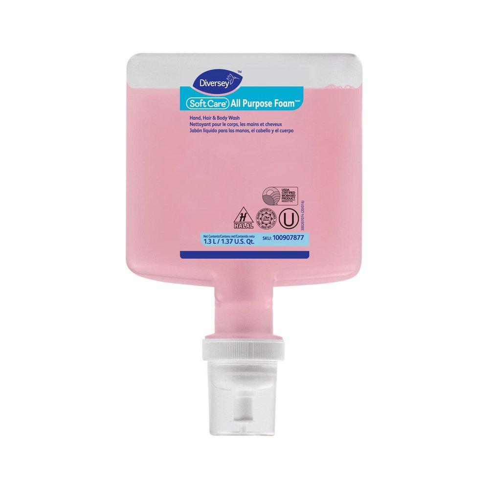 Diversey Pink General Purpose Liquid or Foam Handwash in Pink (Case of 6) 