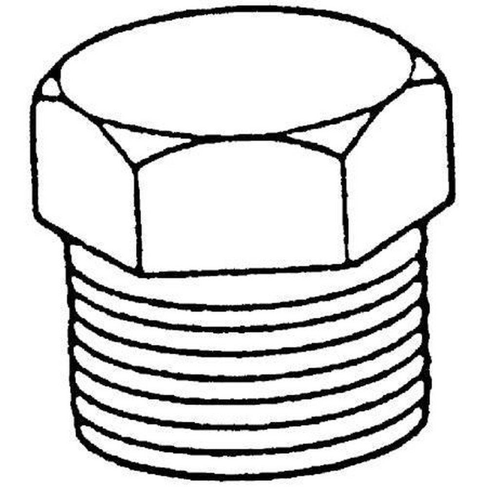 Threaded 3000# 316 Stainless Steel Hex Plug 