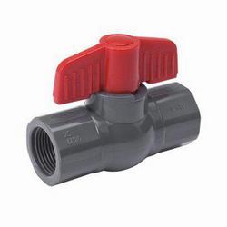 1/2 in. Plastic Full Port Solvent Weld Ball Valve