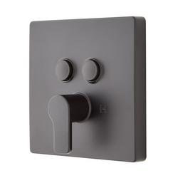 Single Handle Pressure Balancing Valve Trim in Matte Black (Trim Only)