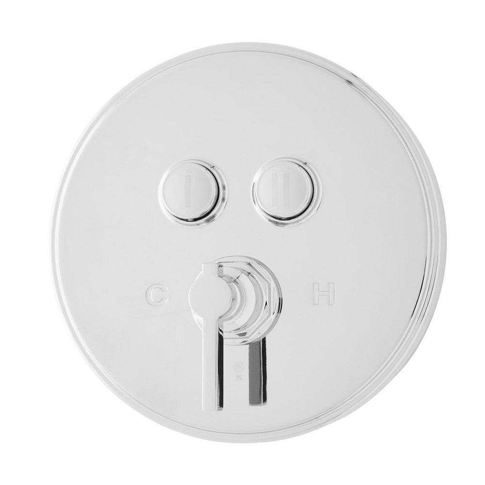 Signature Hardware Chrome Single Handle Bathtub & Shower Faucet (Trim Only) 