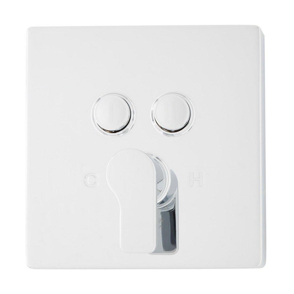 Signature Hardware Chrome Single Handle Bathtub & Shower Faucet (Trim Only) 