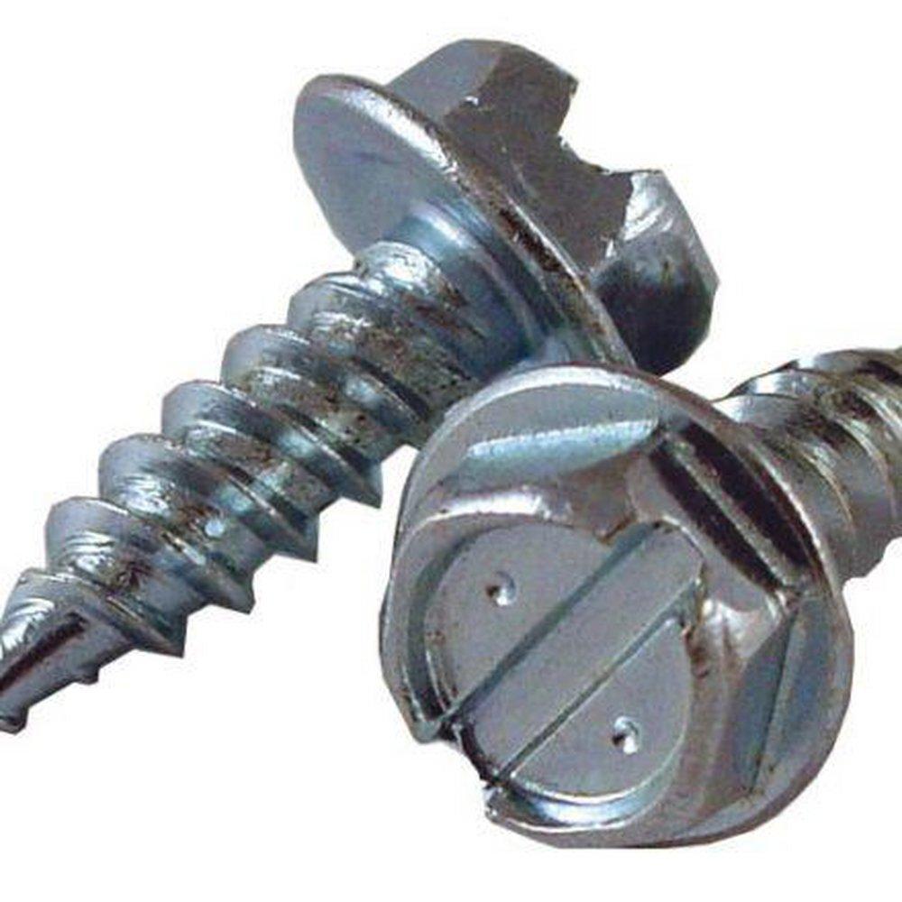 Malco 6 mm Hex Washer Head Sheet Metal Screw (Pack of 1000) 