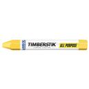Markal&reg; Yellow 4-5/8 x 1/2 in. Wax Crayon 