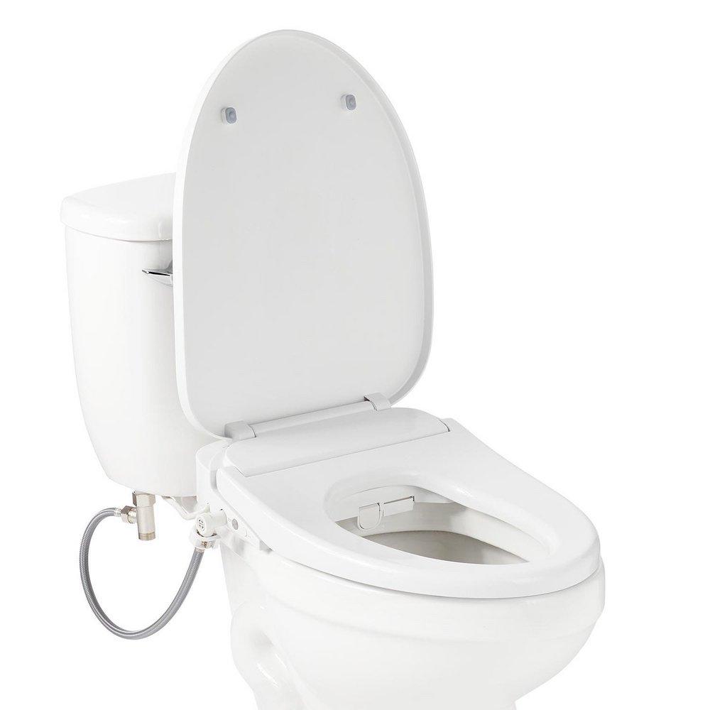 Signature Hardware White Bidet Seat 