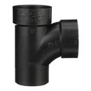 Black ABS DWV Street Sanitary Tee 