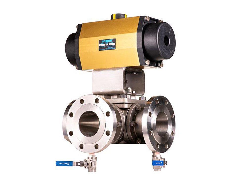 GVS North America Full Port Union Flanged 300# Ball Valve 