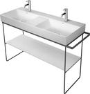 DURAVIT DURASQUARE METAL CONSOLE 0031174600 BLACK MATT 