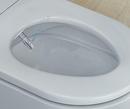 Duravit White Dual Flush Elongated Toilet Bowl 