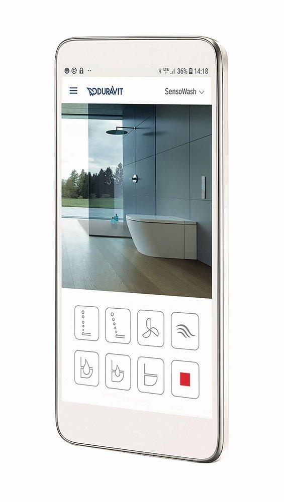 Duravit White Dual Flush Elongated Toilet Bowl 