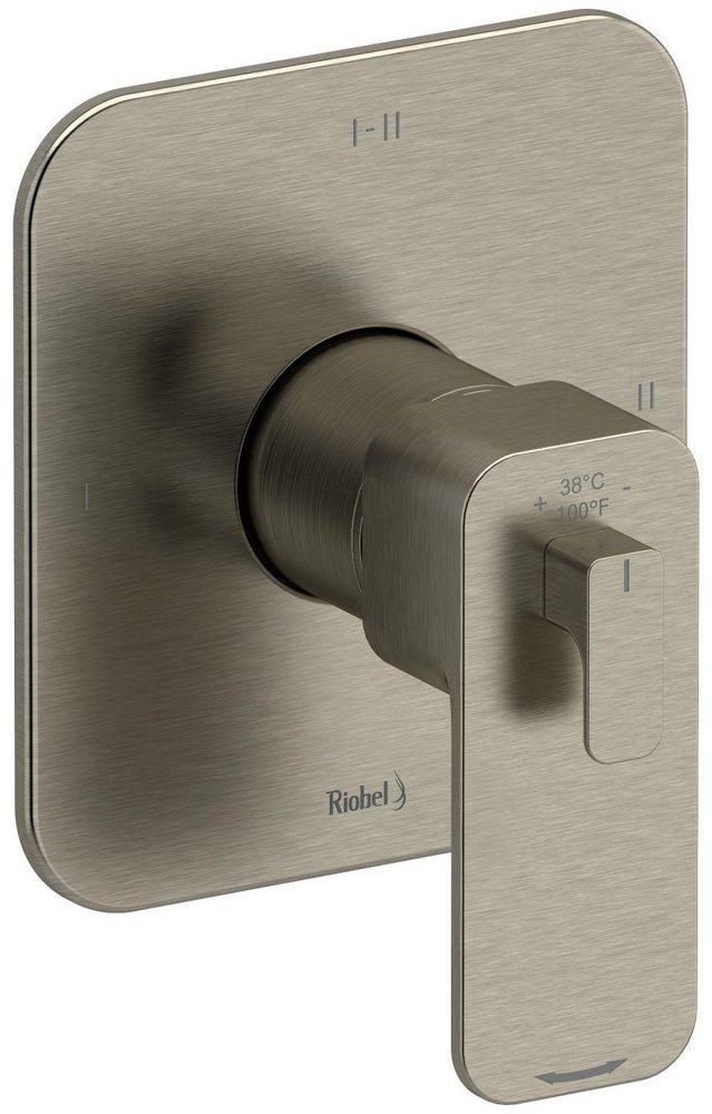 Riobel PVD Brushed Nickel Thermostatic Valve Trim 