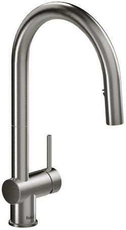 Single Handle Pull Down Kitchen Faucet in Stainless