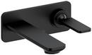 Single Handle Bathroom Sink Faucet in Black 