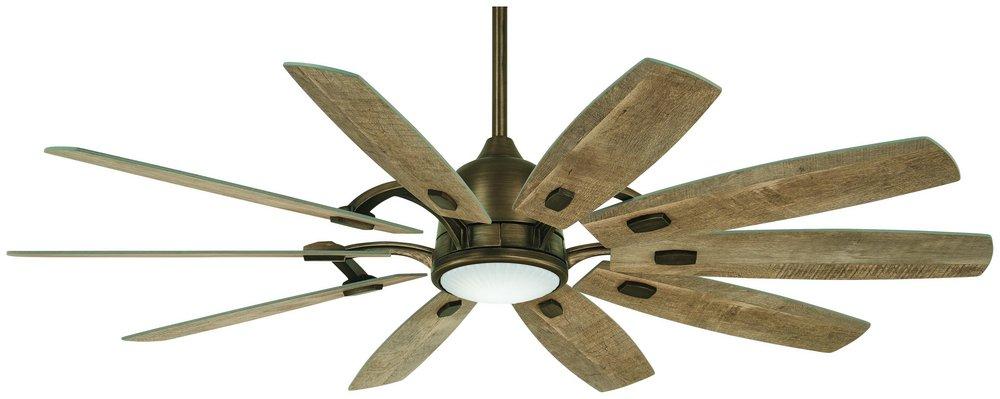 Minka Aire Heirloom Bronze 50.06W 1-Light 10-Blade Y10 LED Ceiling Fan 