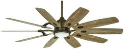 65 in. 10-Blade Indoor Ceiling Fan in Heirloom Bronze