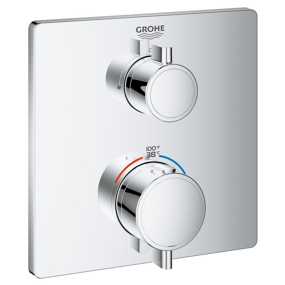 GROHE StarLight&reg; Chrome Metal Valve Trim 