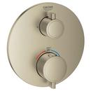GROHE Brushed Nickel Two Handle Single Function Bathtub & Shower Faucet (Trim Only) 
