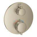 GROHE Brushed Nickel Two Handle Single Function Bathtub & Shower Faucet (Trim Only) 