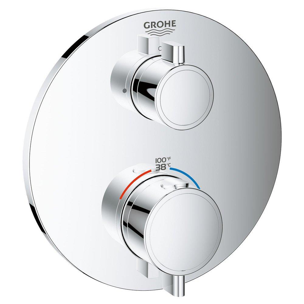 GROHE StarLight&reg; Chrome Metal Valve Trim 