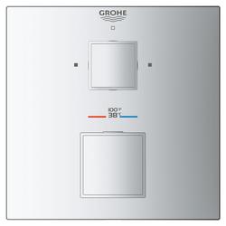 Two Handle Thermostatic Valve Trim in StarLight® Chrome