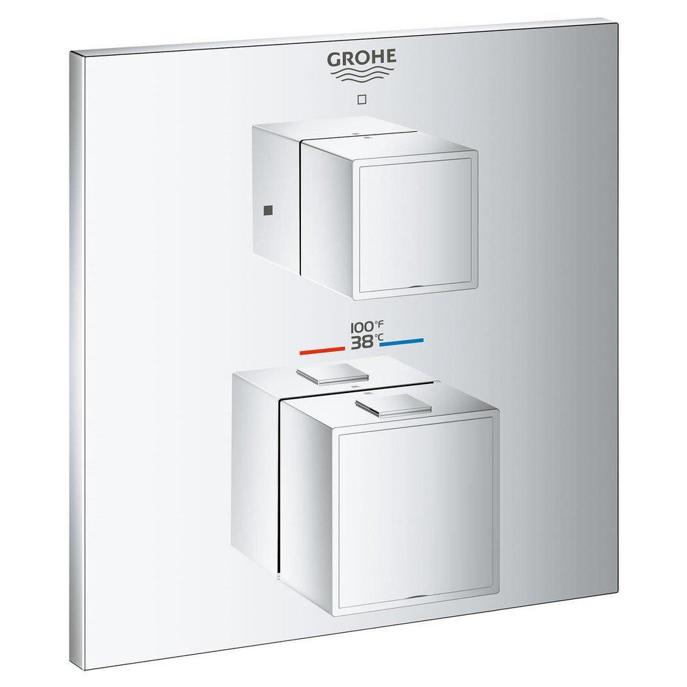 GROHE StarLight&reg; Chrome Metal Valve Trim 