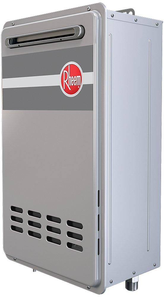 Rheem 199 MBH Outdoor Non-Condensing 200W Natural Gas Tankless Water Heater 