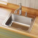 Elkay Lustrous Satin 22 x 19-1/2 in. Stainless Steel Single Bowl Drop-in Kitchen Sink in Lustrous Satin 