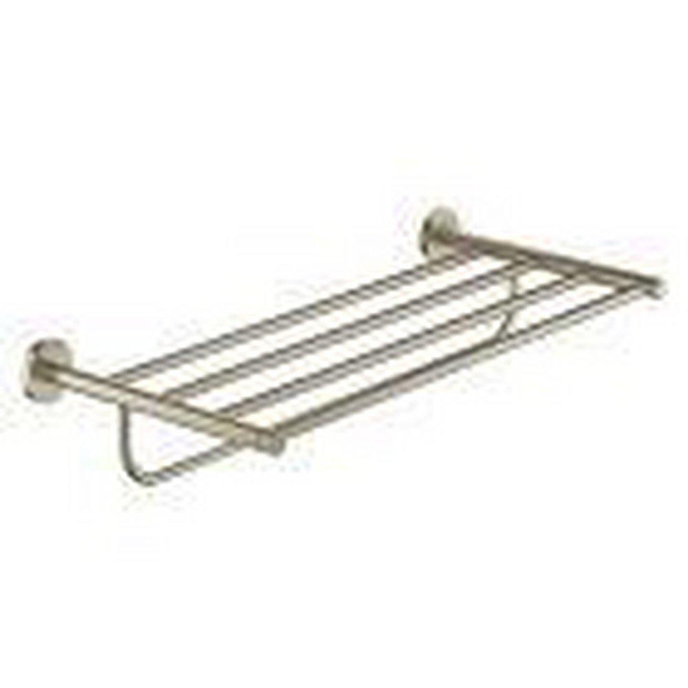GROHE Brushed Nickel 10-5/8 in. Towel Holder 