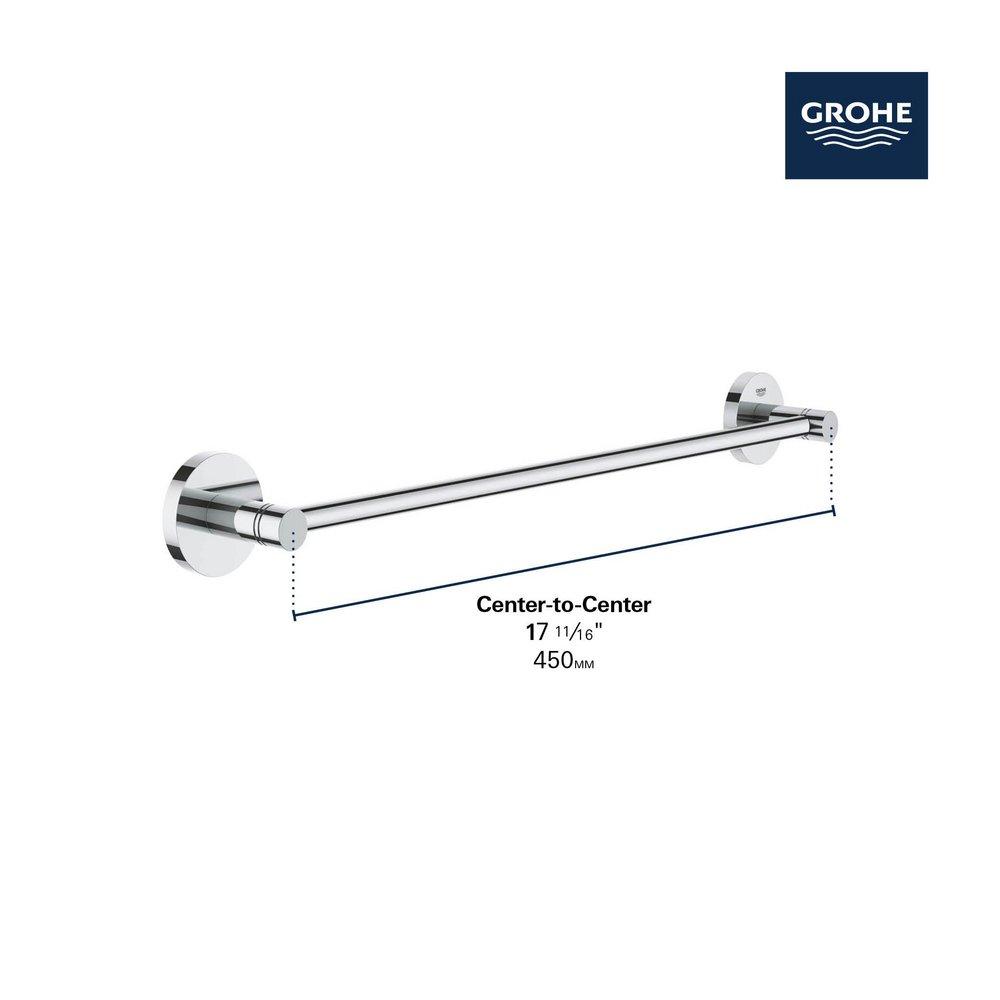 18 in. Towel Bar in Brushed Cool Sunrise 