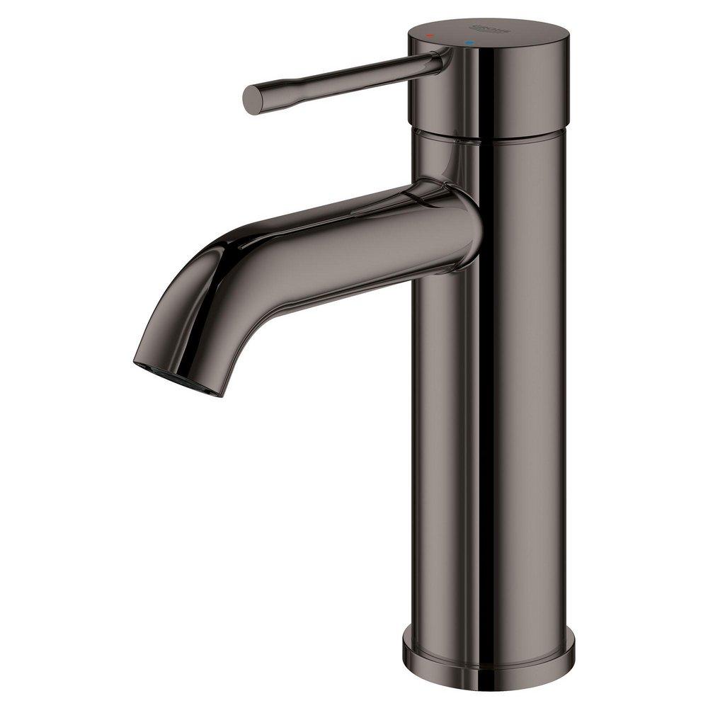 GROHE Hard Graphite Single Handle Bathroom Sink Faucet 