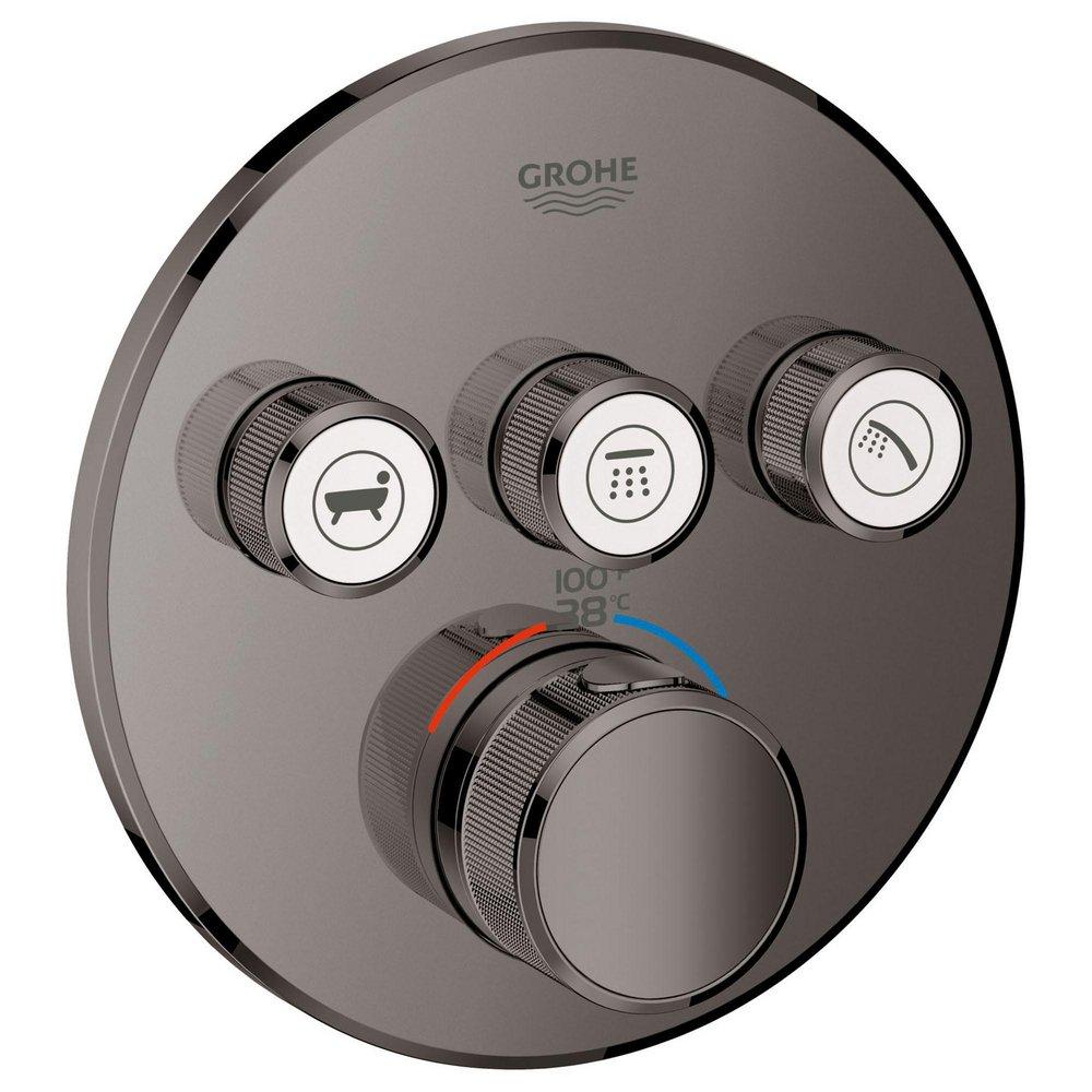 GROHE Hard Graphite Metal Valve Trim 