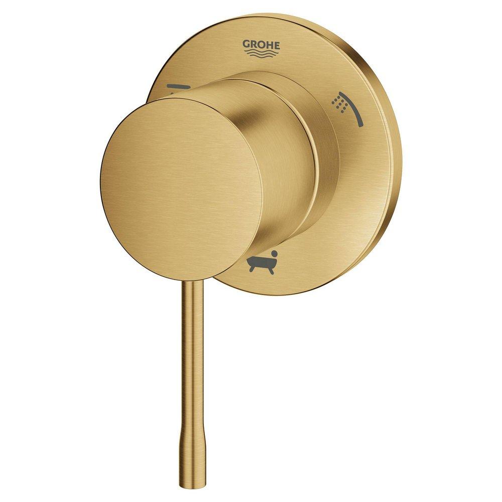 GROHE Brushed Cool Sunrise Metal Valve Trim 