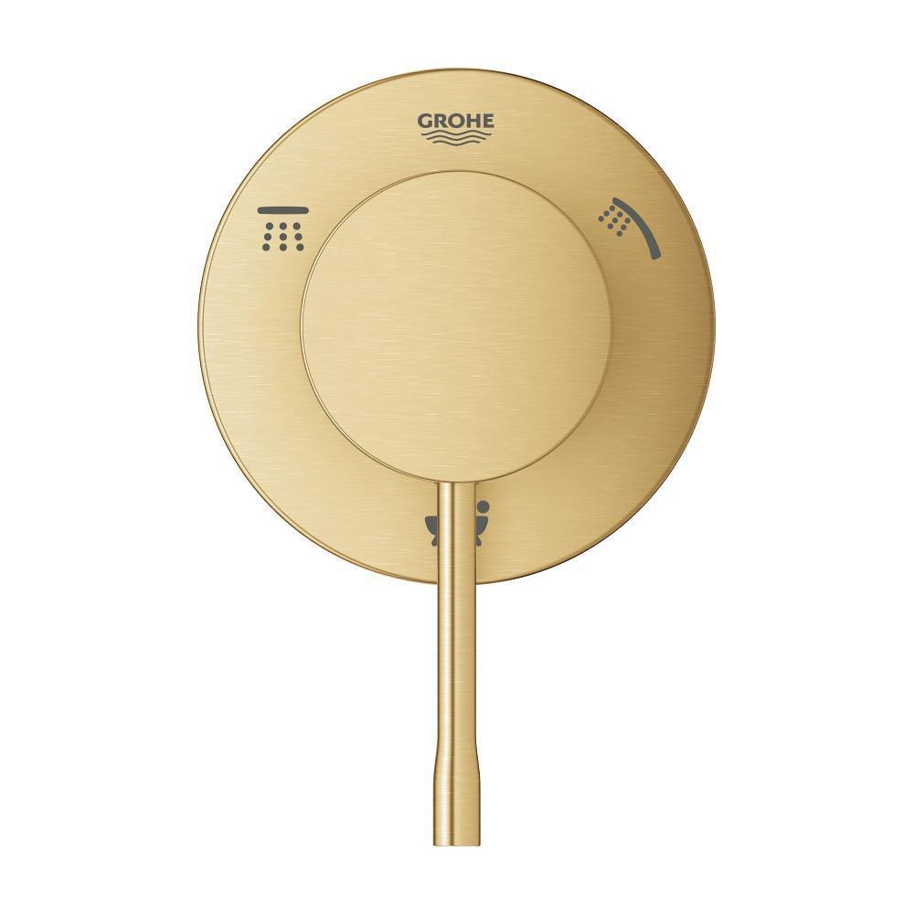 GROHE Brushed Cool Sunrise Metal Valve Trim 