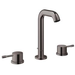 Two Handle Widespread Bathroom Sink Faucet in Hard Graphite