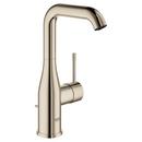 GROHE Brushed Cool Sunrise Single Handle Monoblock Vessel Filler Bathroom Sink Faucet 