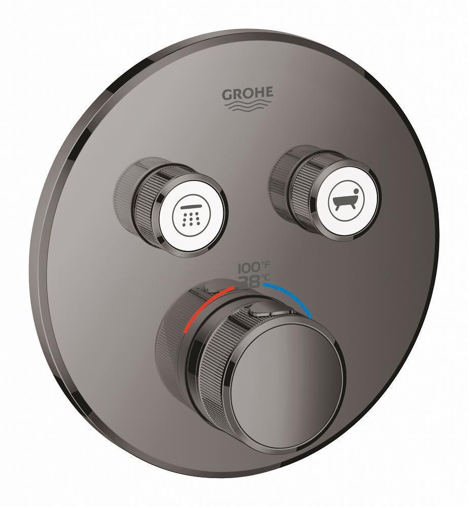 GROHE Hard Graphite Metal Valve Trim 