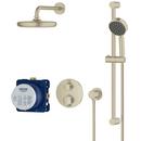 GROHE Brushed Nickel Two Handle Multi Shower System 