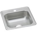 17 x 21-1/4 in. 1 Hole Stainless Steel Drop- Bar Sink