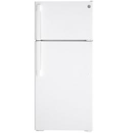 16.6 cu. ft. Top Mount Freezer Refrigerator in White